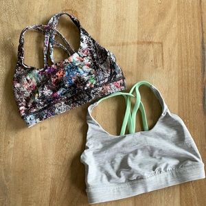 Lululemon Energy Bras (bundle of 2)